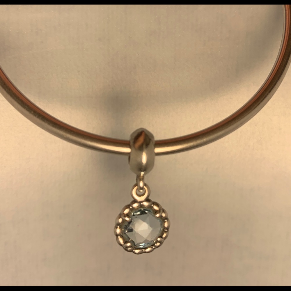 Aquamarine Pandora Charm
